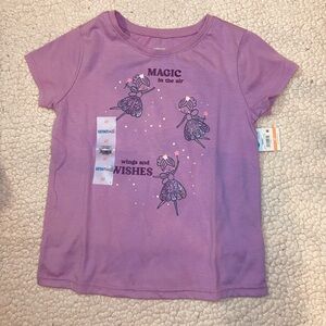 ☀️5/$10 NWT size 4t Garanimals Purple T-Shirt